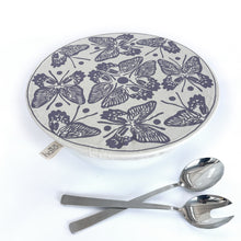 Load image into Gallery viewer, Halo Dish and Bowl Cover Extra Large Butterflies & Dragonflies | Nicole Peach