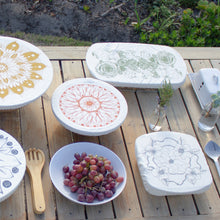 Load image into Gallery viewer, Halo Dish and Bowl Cover Large Set of 3 | Edible Flowers