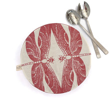 Load image into Gallery viewer, Halo Dish and Bowl Cover Large Butterflies & Dragonflies | Nicole Peach