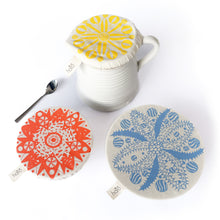 Load image into Gallery viewer, Halo Dish and Bowl Cover Small Set of 3 Aloe | Kirsten Davidson