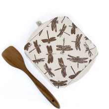 Load image into Gallery viewer, Halo Dish and Casserole Cover Square Butterflies & Dragonflies | Nicole Peach
