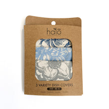 Load image into Gallery viewer, Halo Dish and Bowl Cover Small Set of 3 African Flowers | Gabriele Jacobs