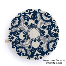 Load image into Gallery viewer, Halo Dish and Bowl Cover Large Paradise | Crimson Langeveldt