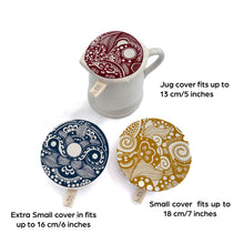 Load image into Gallery viewer, Halo Dish and Bowl Cover Small Set of 3 Paradise | Crimson Langeveldt