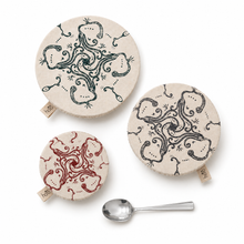 Load image into Gallery viewer, Halo Dish and Bowl Cover Small Set of 3 | Utensils