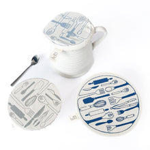 Load image into Gallery viewer, Halo Dish and Bowl Cover Small Set of 3 | Utensils