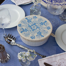 Load image into Gallery viewer, Halo Dish and Bowl Cover Medium African Flowers | Gabriele Jacobs