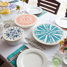 Load image into Gallery viewer, Halo Dish and Bowl Cover Large Set of 3 Aloe | Kirsten Davidson