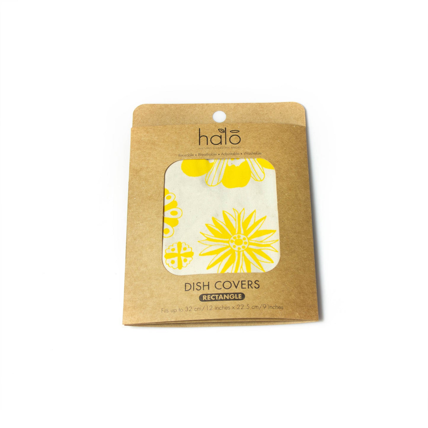 Rectangle Reusable Dish Cover | Aloe | Turmeric Yellow