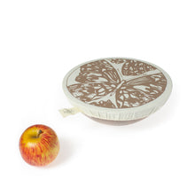 Load image into Gallery viewer, Halo Dish and Bowl Cover Medium Butterflies & Dragonflies | Nicole Peach