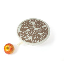 Load image into Gallery viewer, Halo Dish and Bowl Cover Medium Butterflies & Dragonflies | Nicole Peach