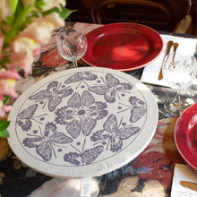 Load image into Gallery viewer, Halo Dish and Bowl Cover Extra Large Butterflies & Dragonflies | Nicole Peach