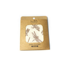 Load image into Gallery viewer, Halo Dish and Casserole Cover Square Butterflies & Dragonflies | Nicole Peach