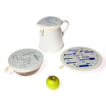 Load image into Gallery viewer, Halo Dish and Bowl Cover Small Set of 3 | Utensils