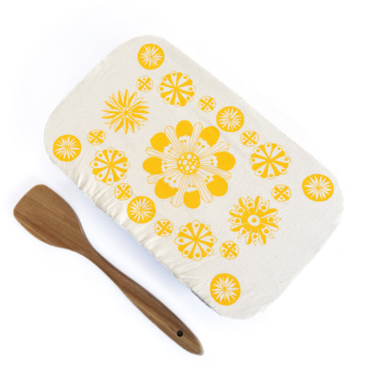 Rectangle Reusable Dish Cover | Aloe | Turmeric Yellow