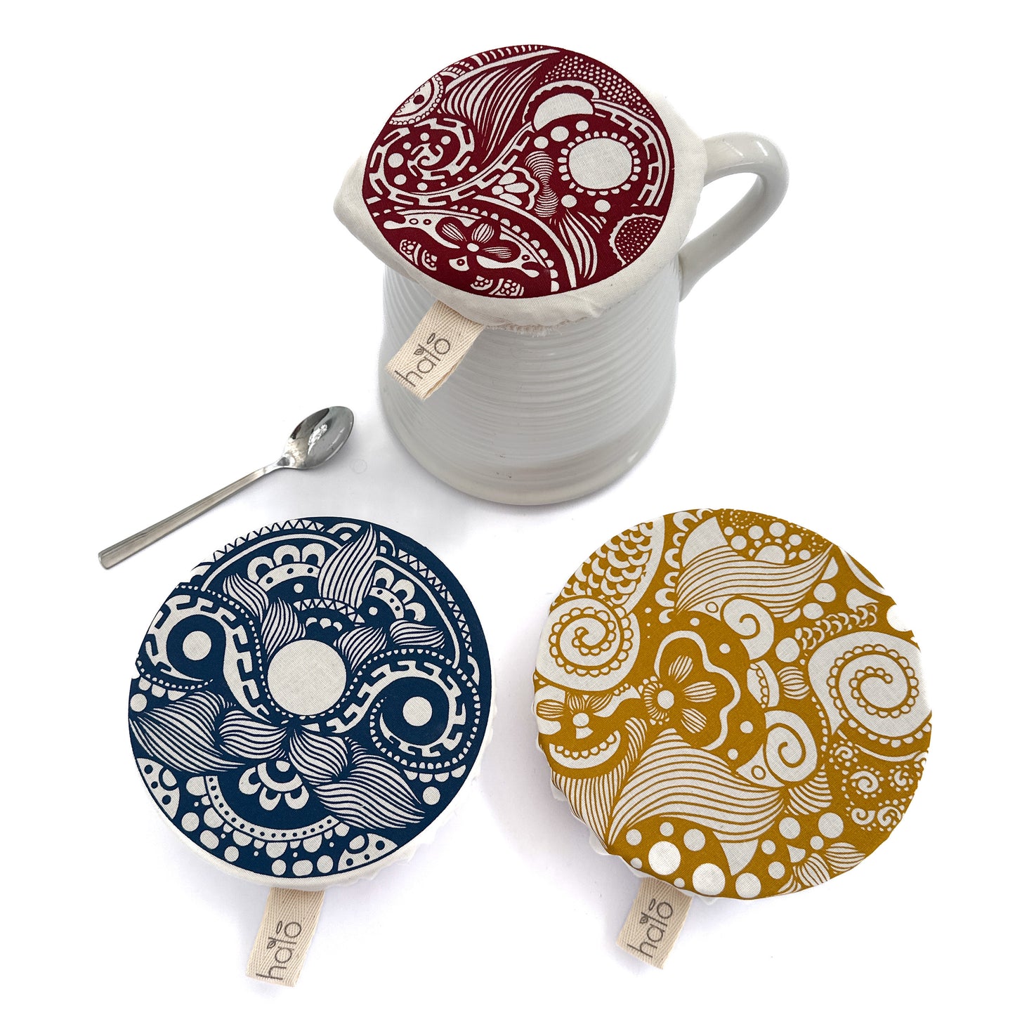 Reusable Dish Cover Set of 3 | Small Sizes | Paradise