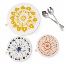 Load image into Gallery viewer, Halo Dish and Bowl Cover Large Set of 3 | Edible Flowers
