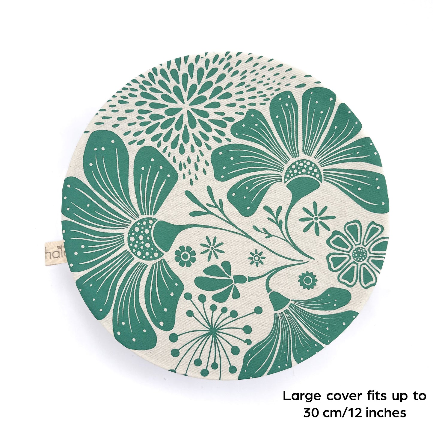 Large Reusable Dish Cover | Retrobloom | Bottle Green