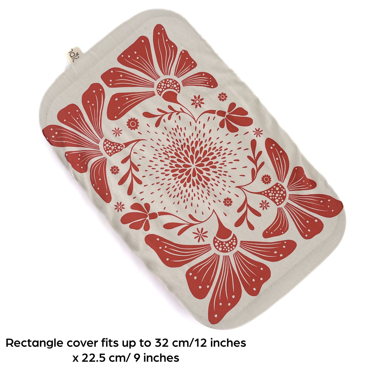 Rectangle Reusable Dish Cover | Retrobloom | Brick Red