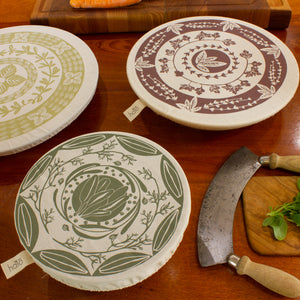 Halo Dish and Bowl Cover Large Set of 3 Herbs | Phathu Nembilwi