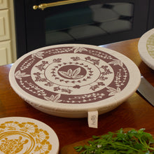 Load image into Gallery viewer, Halo Dish and Bowl Cover Large Set of 3 Herbs | Phathu Nembilwi
