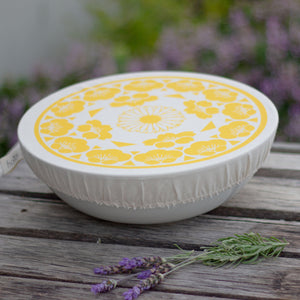 Halo Dish and Bowl Cover Large | Edible Flowers